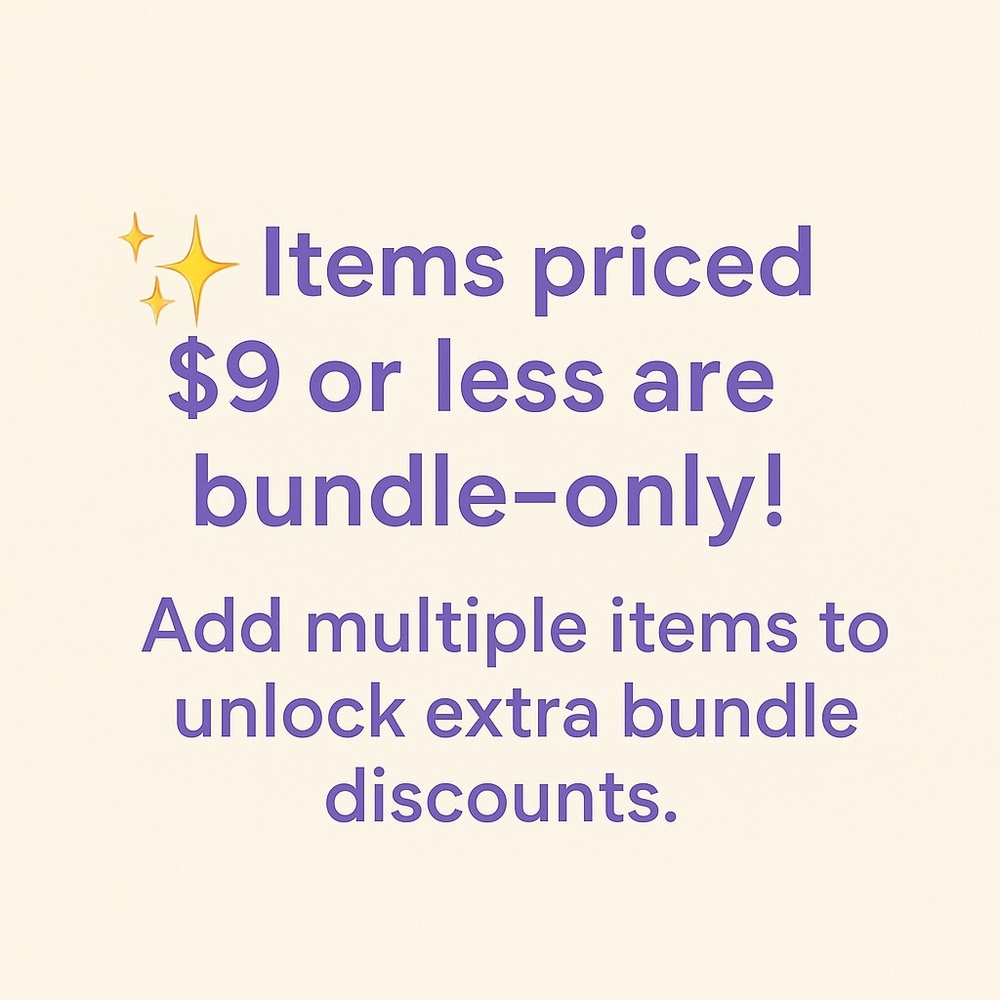 Bundle Discount Offer Sign